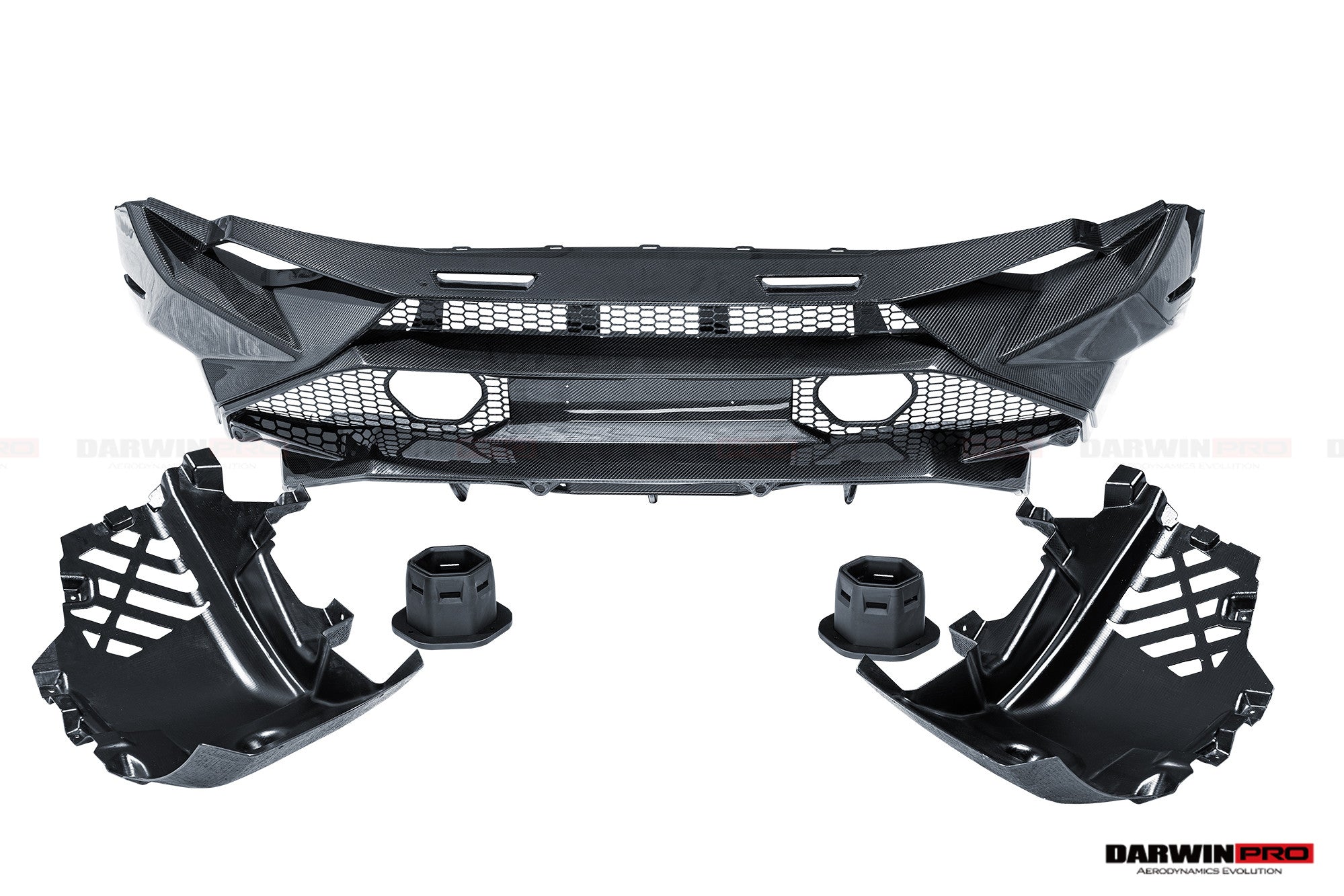 2015 - 2019 Lamborghini Huracan LP610 & LP580 Convert Tecnica Style Rear Bumper (NEED TO CHANGE EXEHAUST SYSTEM)